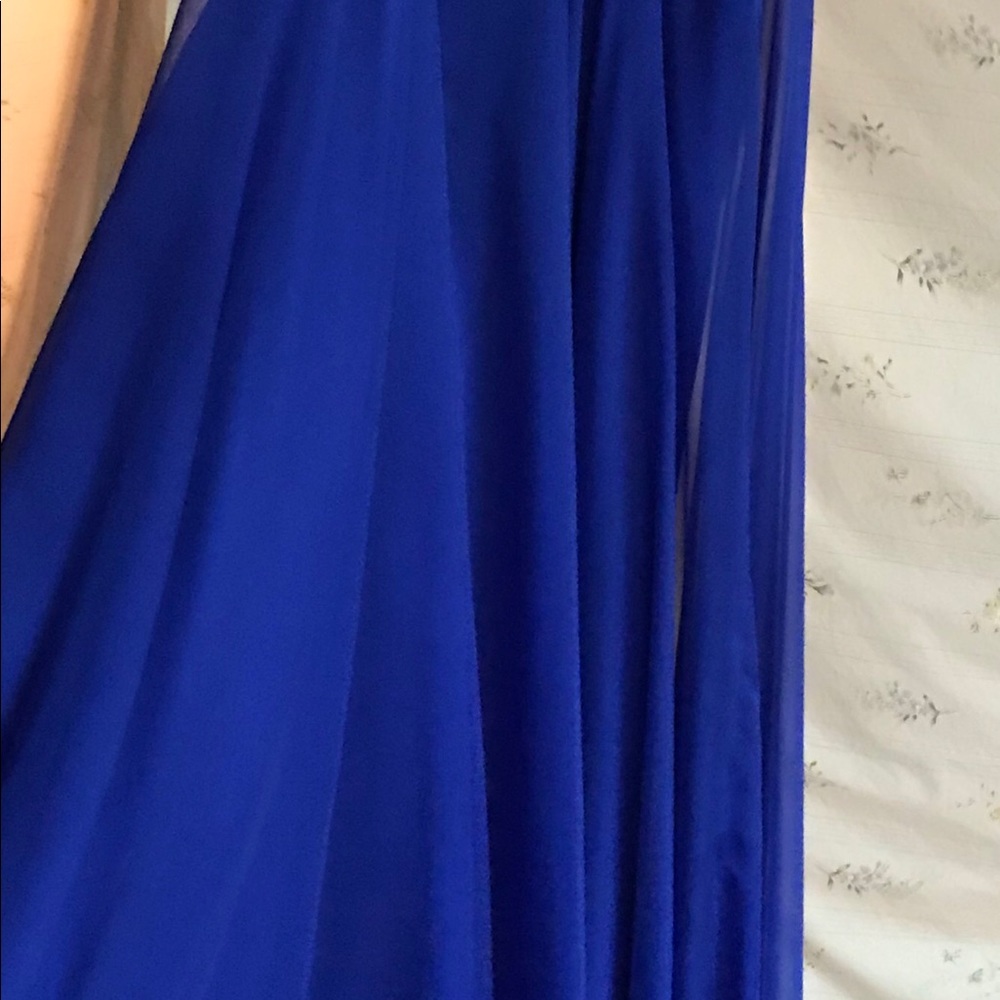 Ellie Wilde blue size 6 evening dress, prom - Picture 7 of 8